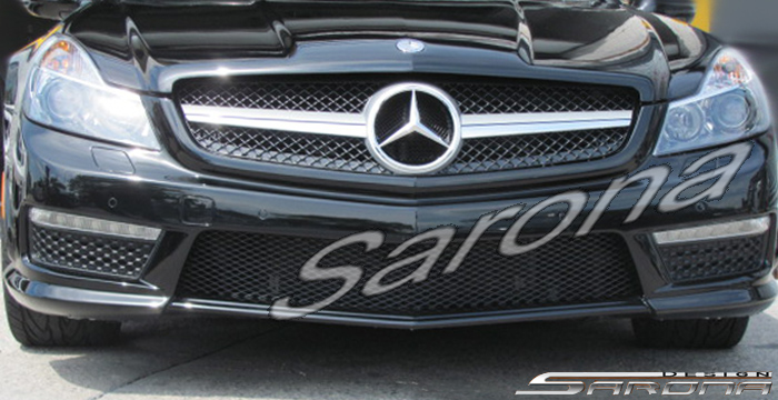 Custom Mercedes SL  Convertible Front Bumper (2009 - 2012) - $690.00 (Part #MB-045-FB)